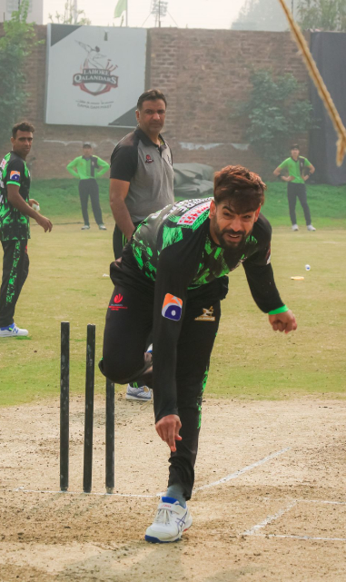 Lahore Qalandars' practice session ahead of PSL 9